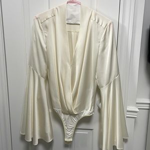 Marciano blouse body suit cream